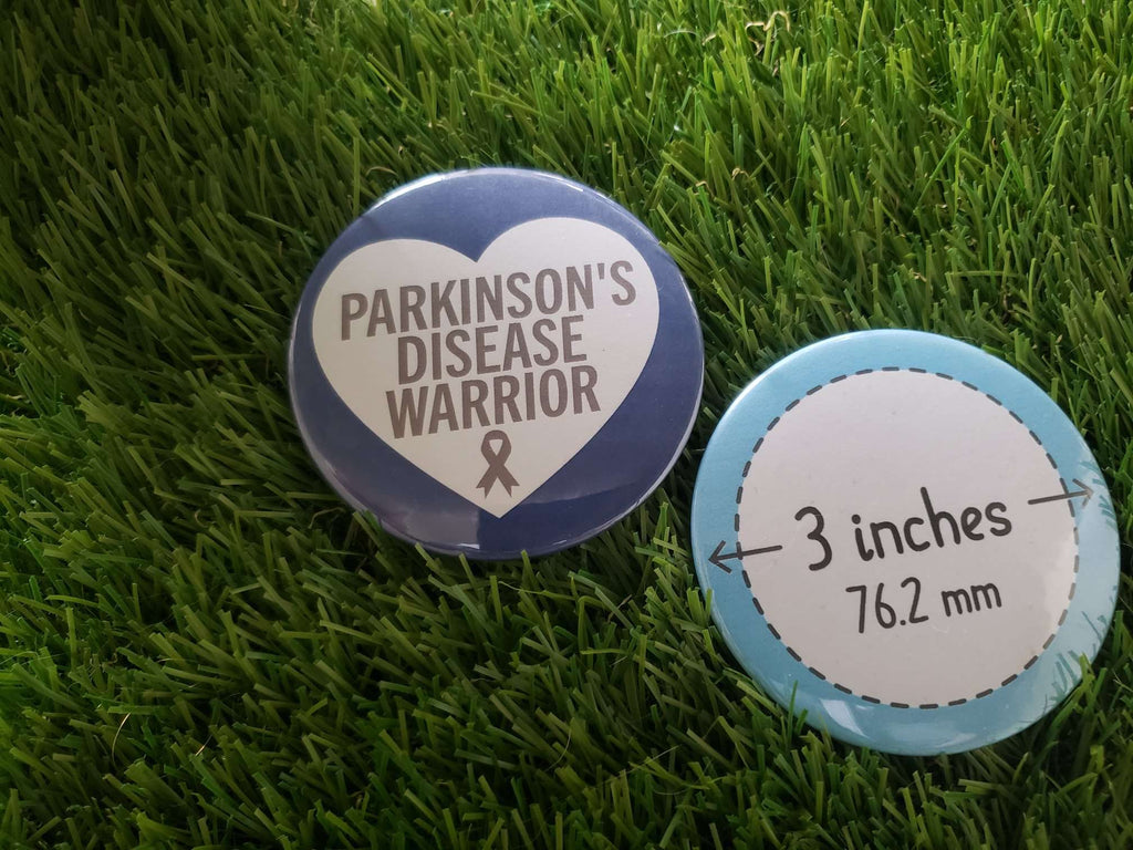 Parkinson's Disease Warrior Button