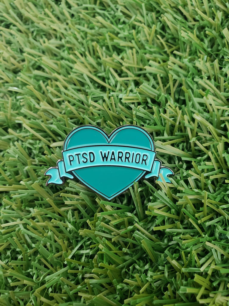 PTSD Warrior Pin