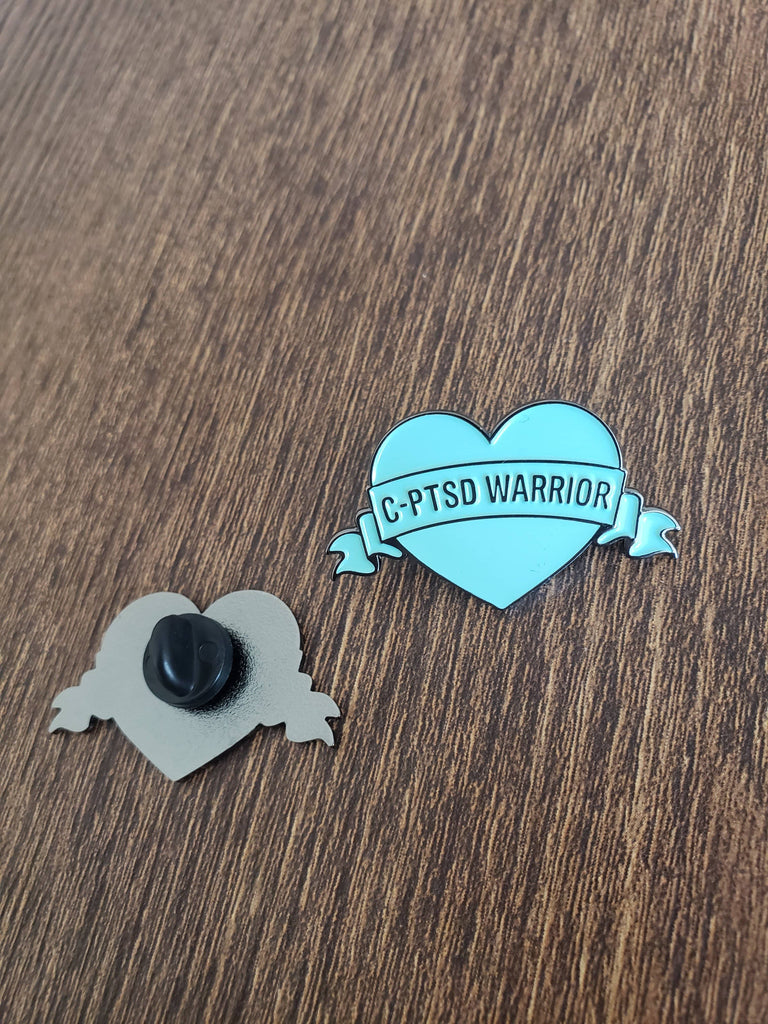 C-PTSD Warrior Pin