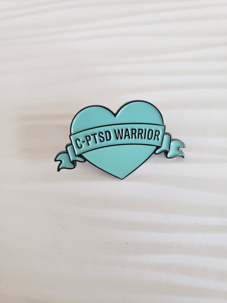 C-PTSD Warrior Pin