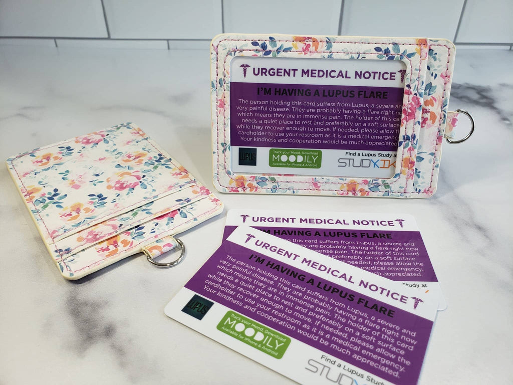 Lupus Assistance Card - 3 pack with Cardholder!