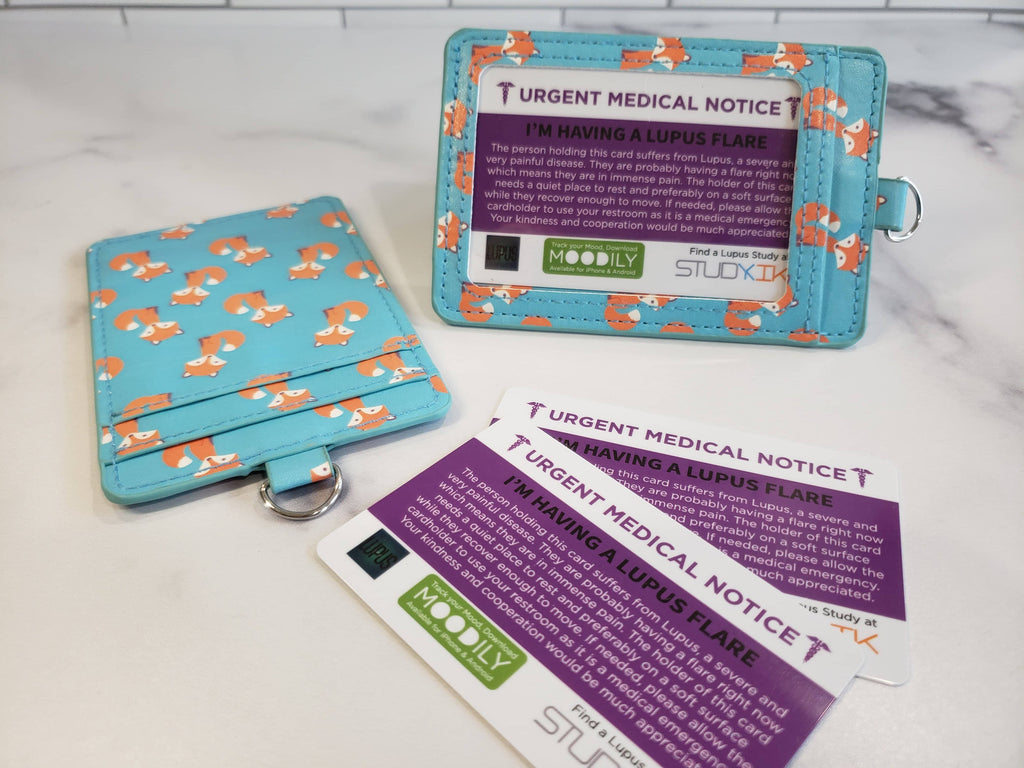 Lupus Assistance Card - 3 pack with Cardholder!