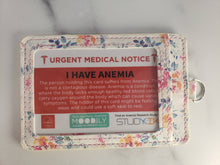 Load image into Gallery viewer, Anemia Assistance Card - 3 pack with Cardholder!