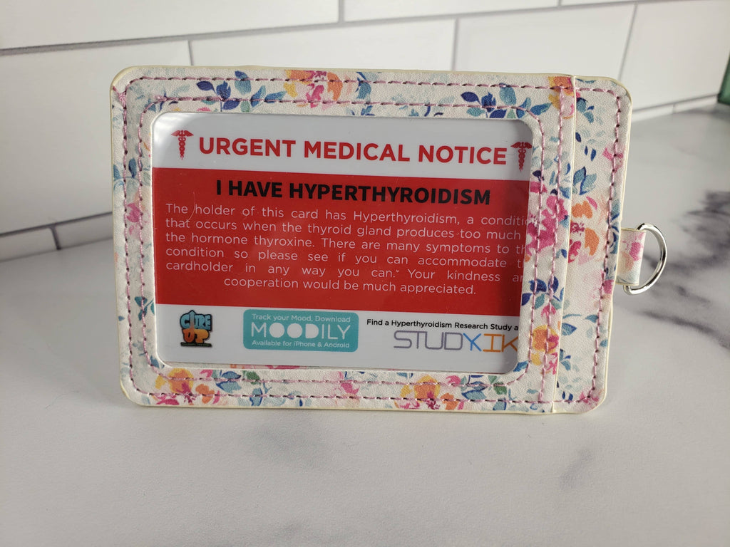 Hyperthyroidism Assistance Card - 3 Pack