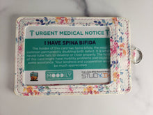 Load image into Gallery viewer, Spina Bifida Assistance Card - 6 Pack