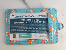 Load image into Gallery viewer, Anaphylactic - Anaphylaxis Assistance Card - 3 Pack