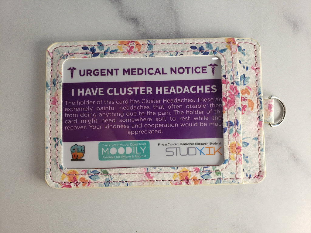 Cluster Headaches Assistance Card - 3 Pack