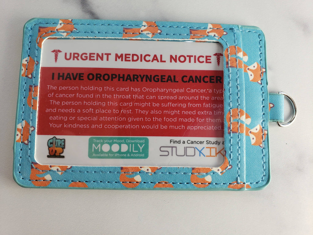 Oropharyngeal Cancer Assistance Card - 3 Pack