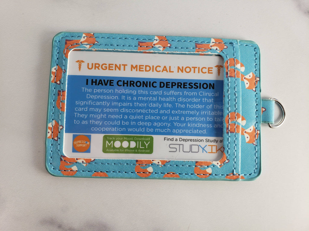 Depression Assistance Card - 3 Pack
