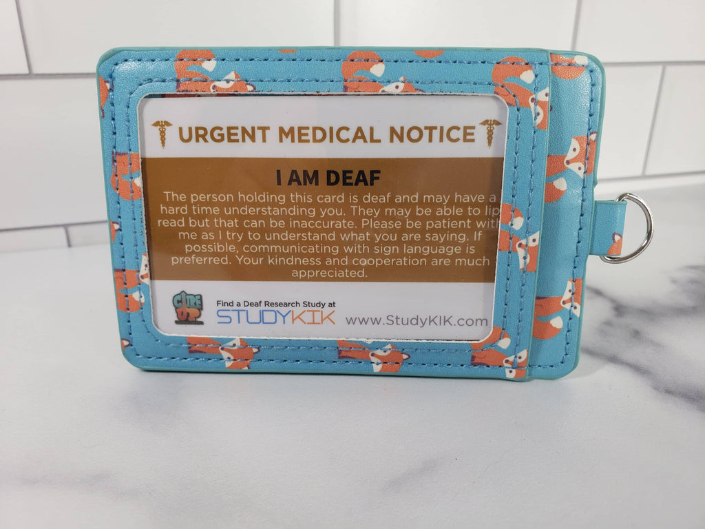 Deaf Assistance Card - 3 Pack