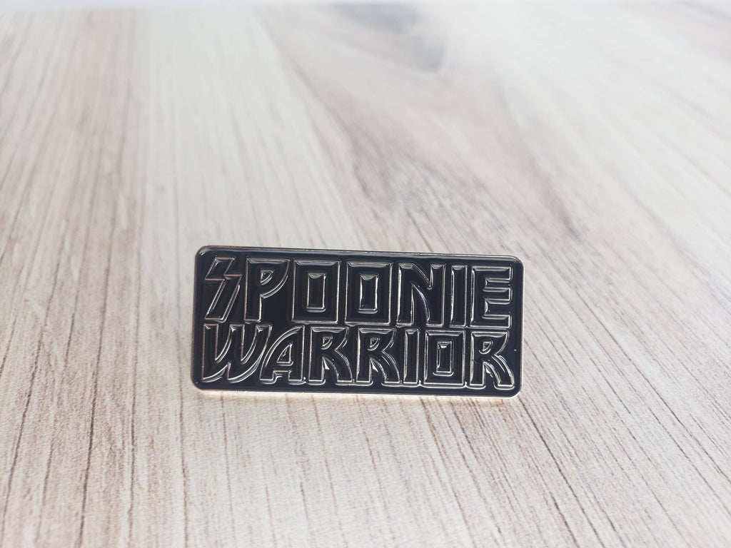 Spoonie Warrior Pin - Chronic Illness