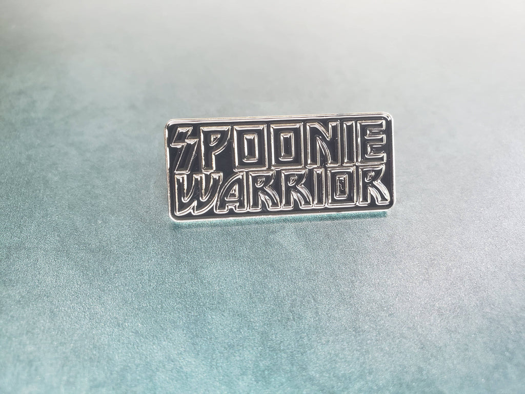 Spoonie Warrior Pin - Chronic Illness