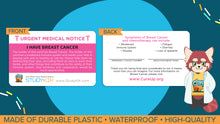 Load image into Gallery viewer, Breast Cancer Assistance Card - 3 Pack