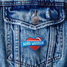 Load image into Gallery viewer, ADHD Warrior Pin