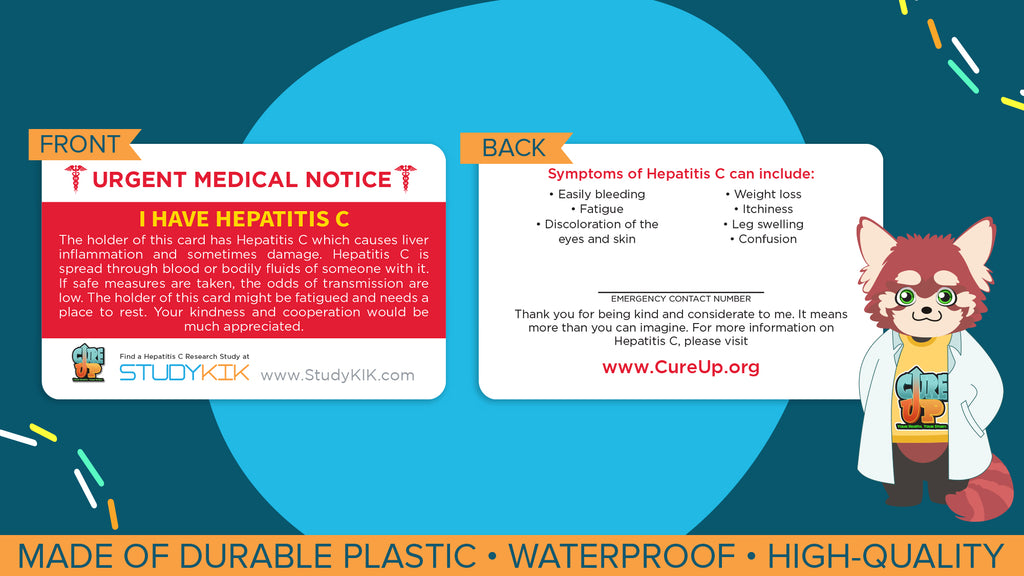 Hepatitis C Assistance Card - 3 Pack