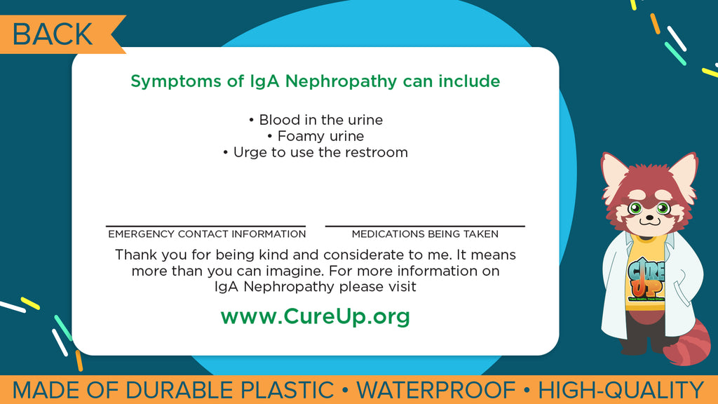 IgA Nephropathy Assistance Card - 3 Pack