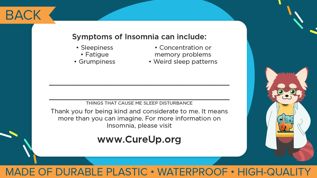 Insomnia Assistance Card - 3 Pack