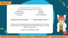 Load image into Gallery viewer, Lung Cancer Assistance Card - 3 Pack
