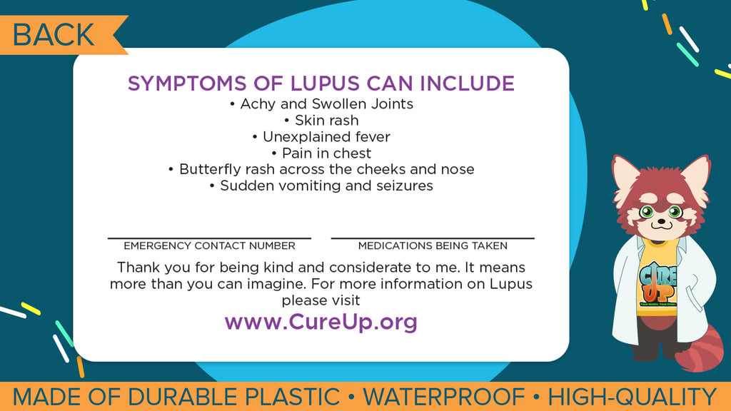 Lupus Assistance Card - 3 Pack