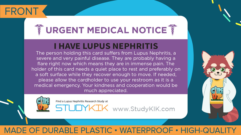 Lupus Nephritis Assistance Card - 3 Pack