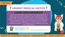 Load image into Gallery viewer, Lupus Nephritis Assistance Card - 3 Pack