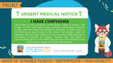 Lymphoma Assistance Card - 3 Pack