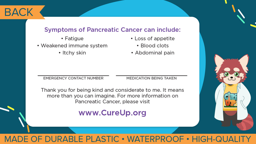 Pancreatic Cancer Assistance Card - 3 Pack