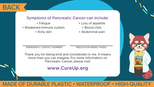 Load image into Gallery viewer, Pancreatic Cancer Assistance Card - 3 Pack