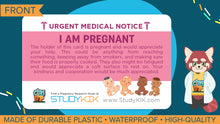 Load image into Gallery viewer, Pregnant Assistance Card - 3 Pack