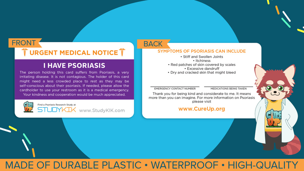 Psoriasis Assistance Card - 3 Pack