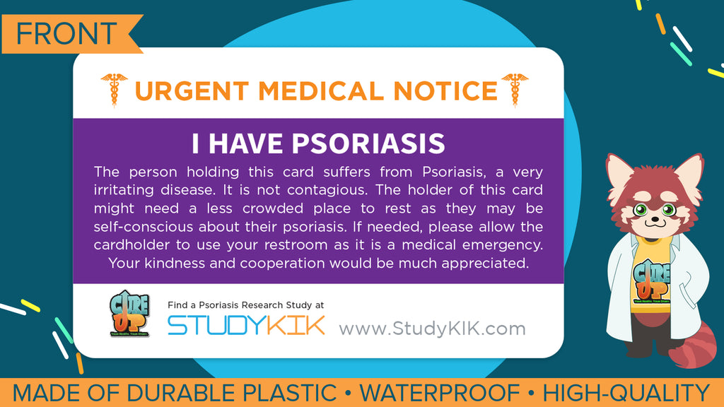 Psoriasis Assistance Card - 3 Pack