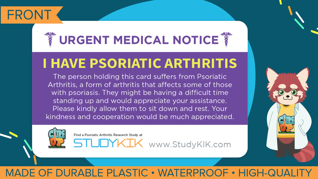 Psoriatic Arthritis Assistance Card - 3 Pack