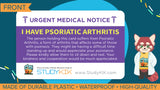 Psoriatic Arthritis Assistance Card - 3 Pack