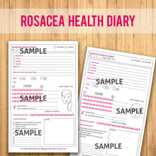 Load image into Gallery viewer, Rosacea Health E-Diary