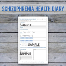 Load image into Gallery viewer, Schizophrenia Health E-Diary