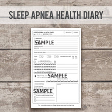 Load image into Gallery viewer, Sleep Apnea Health E-Diary