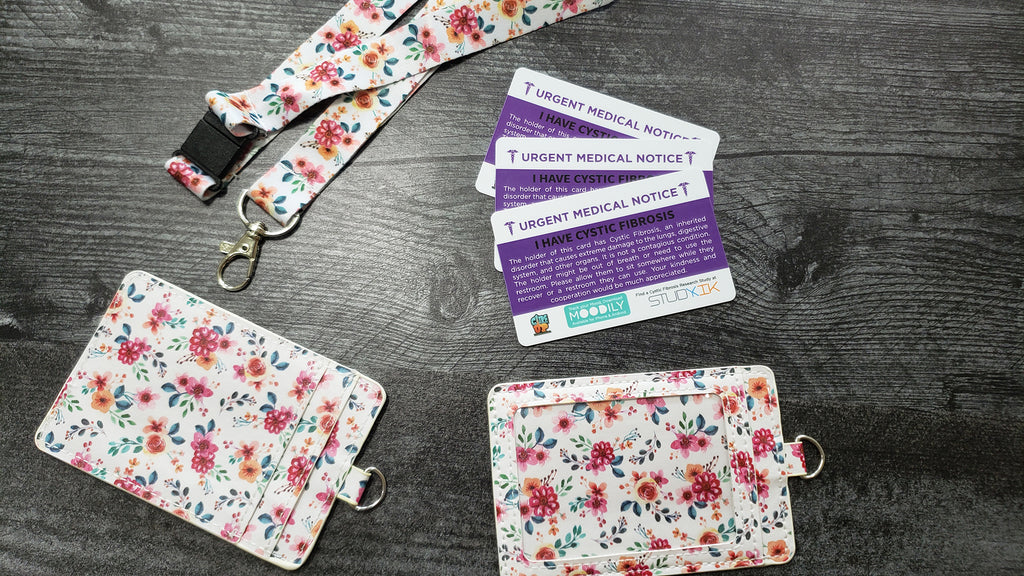 Cystic Fibrosis Assistance Card - 3 pack with Cardholder!