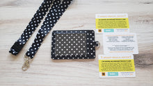 Load image into Gallery viewer, Endometriosis Assistance Card - 3 pack with Cardholder and Lanyard!