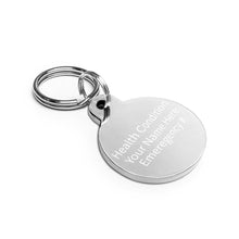 Load image into Gallery viewer, Personalized Health Keychain