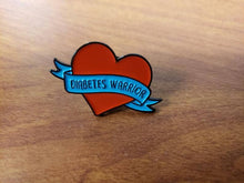 Load image into Gallery viewer, Diabetes Warrior Pin