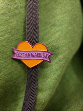 Load image into Gallery viewer, Eczema Warrior Pin