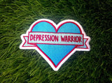 Depression Warrior Patch