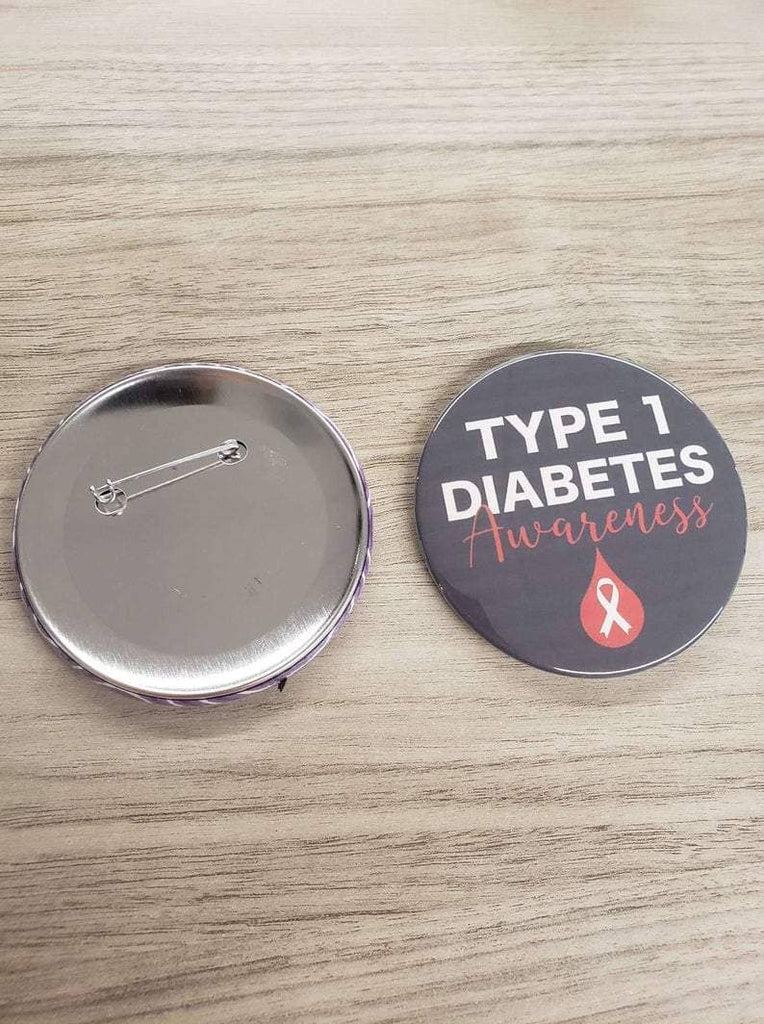 Type 1 Diabetes Warrior Button