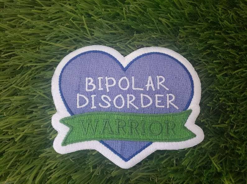 Bipolar Disorder Warrior Patch