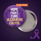 Ulcerative Colitis Warrior Button