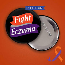 Load image into Gallery viewer, Eczema Warrior Button
