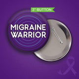 Migraine Warrior Button