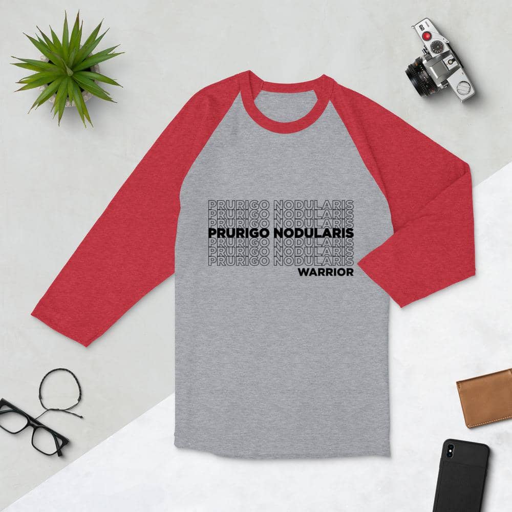 Prurigo Nodularis Repeating 3/4 Shirt
