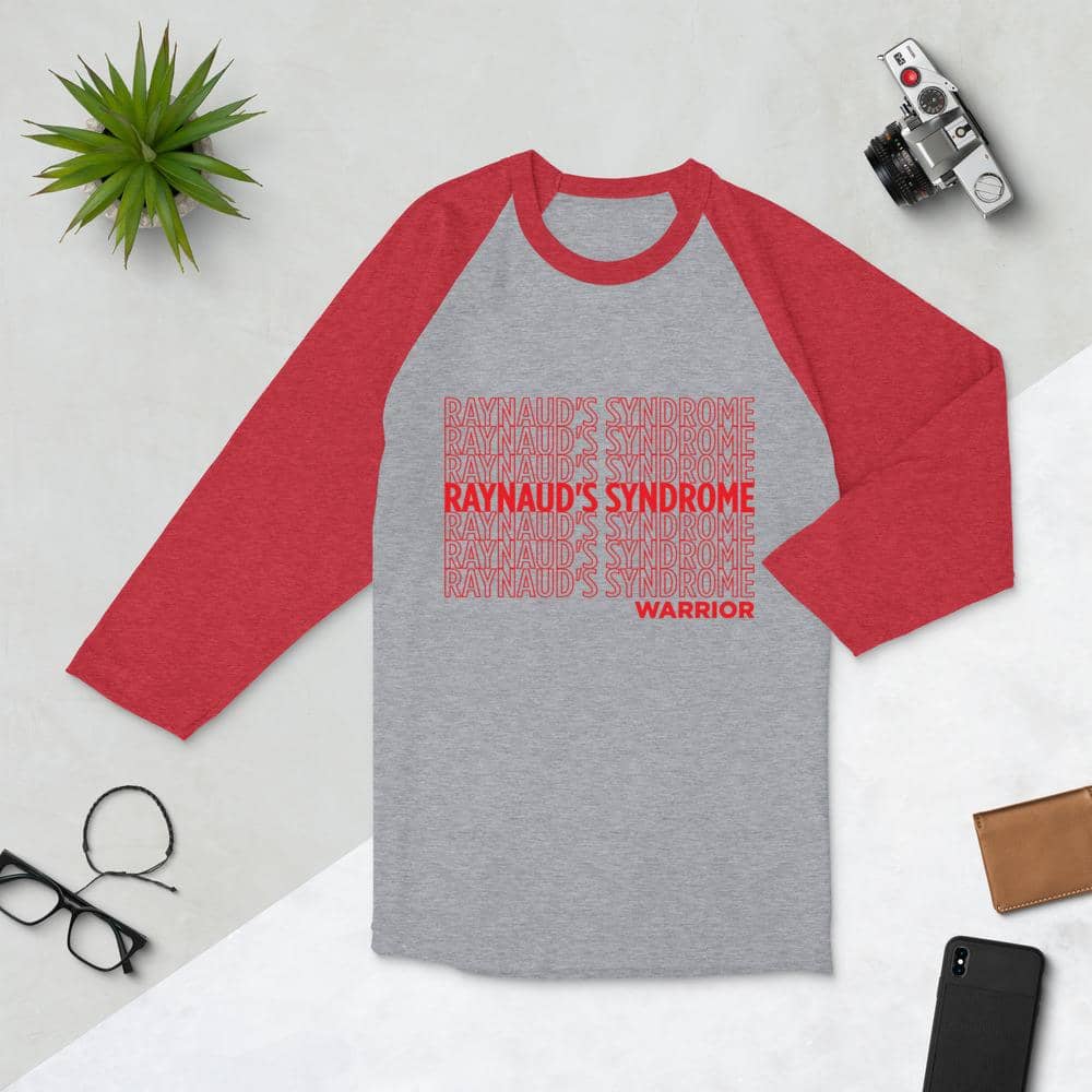 Raynaud's Syndrome Repeating 3/4 Shirt