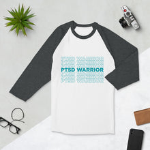 Load image into Gallery viewer, PTSD Repeating 3/4 Shirt